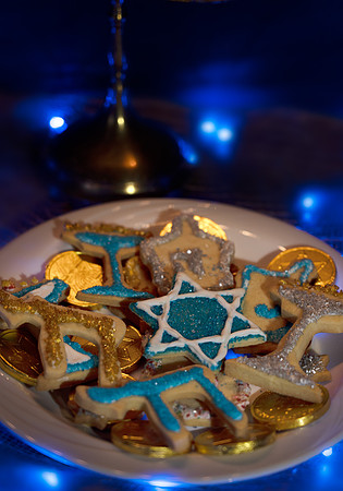 Hannukah cookies